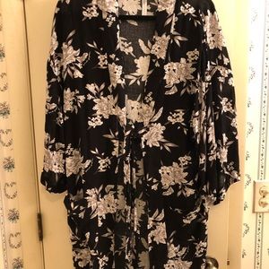 Spiritual Gangster floral robe